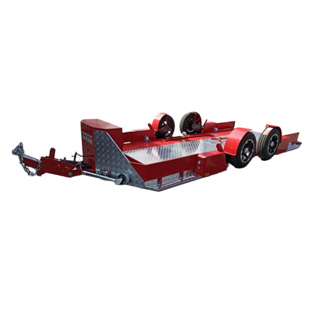 The drop deck trailer is a valuable asset for improving the efficiency of equipment transportation