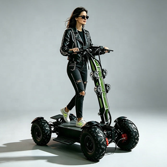 HIGHTPOINTS Electric Scooter 4 Wheels