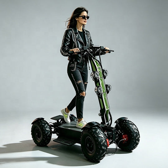 HIGHTPOINTS Electric Scooter 4 Wheels