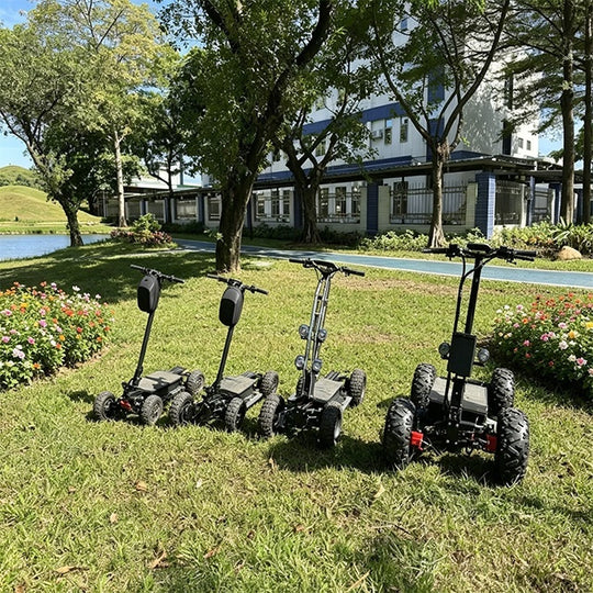 HIGHTPOINTS Electric Scooter 4 Wheels