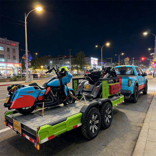HP11 Motorcycle Camper Trailer