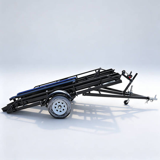 HP20 Folding Motorcycle Trailer