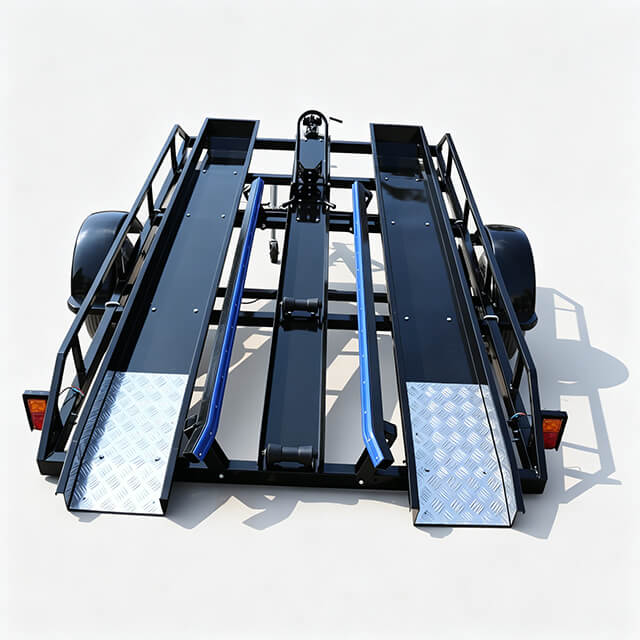 HP20 Folding Motorcycle Trailer