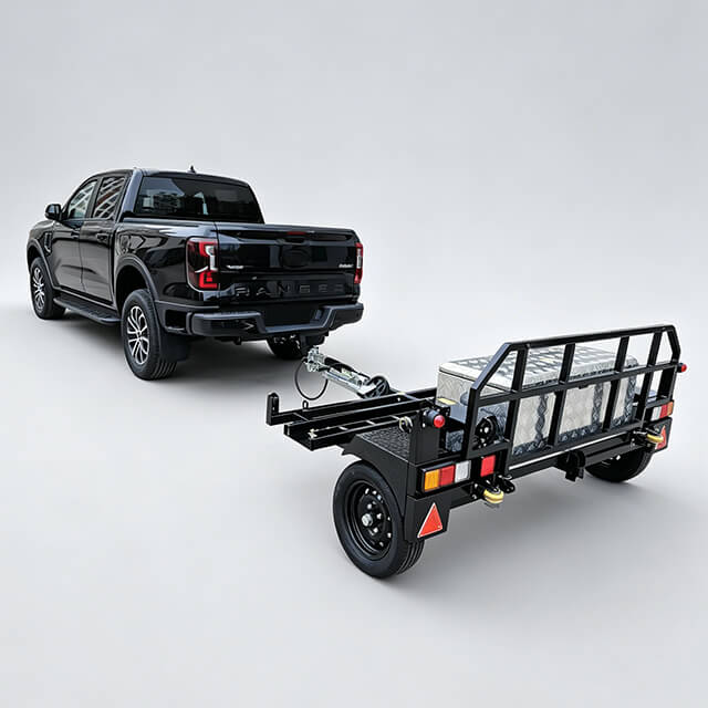 HP24 Single Motorcycle Trailer