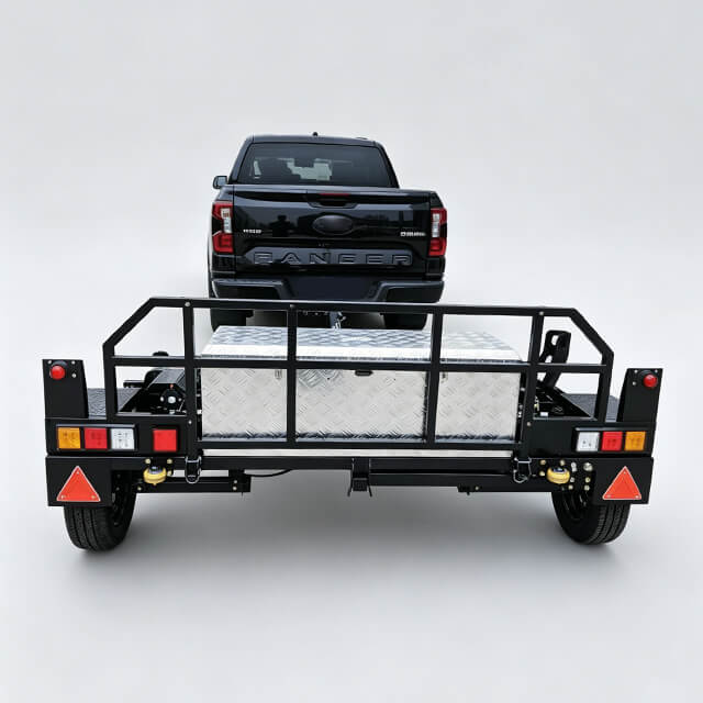 HP24 Single Motorcycle Trailer