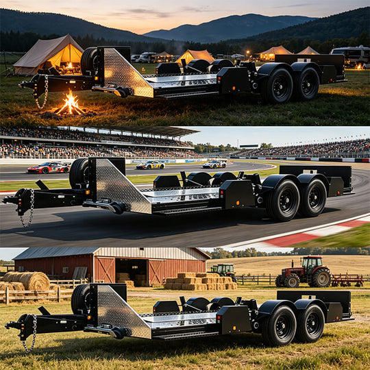 HP31 Drop Deck Car Trailer