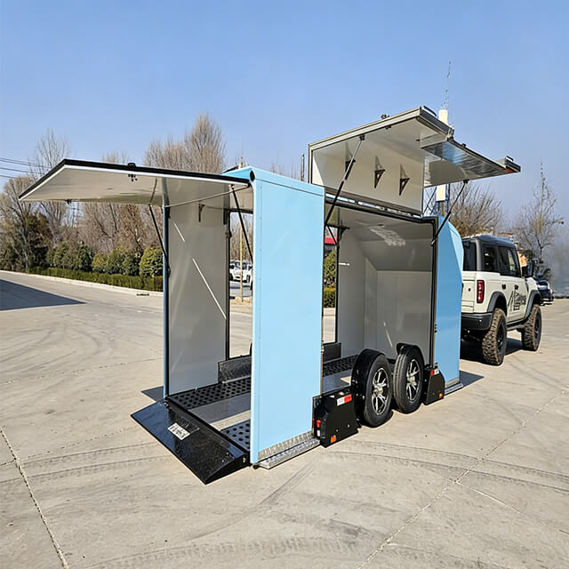 HP3 Enclosed Race Car Trailer