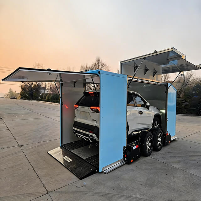 HP3 Enclosed Race Car Trailer