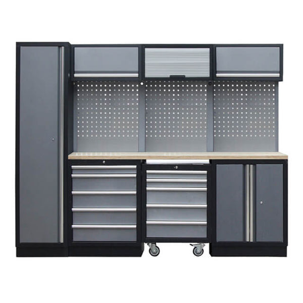 My Garage cabinets are so organized, even my tools know their place!
