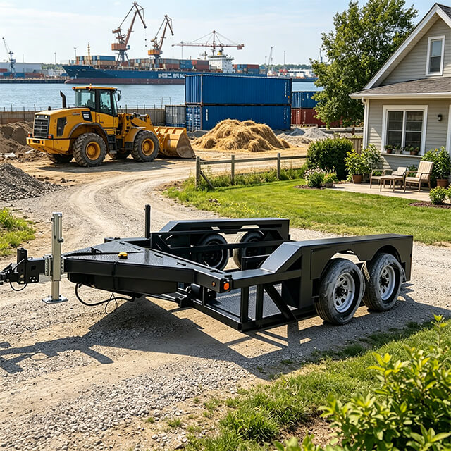HP33 Equipment Hauling Trailer