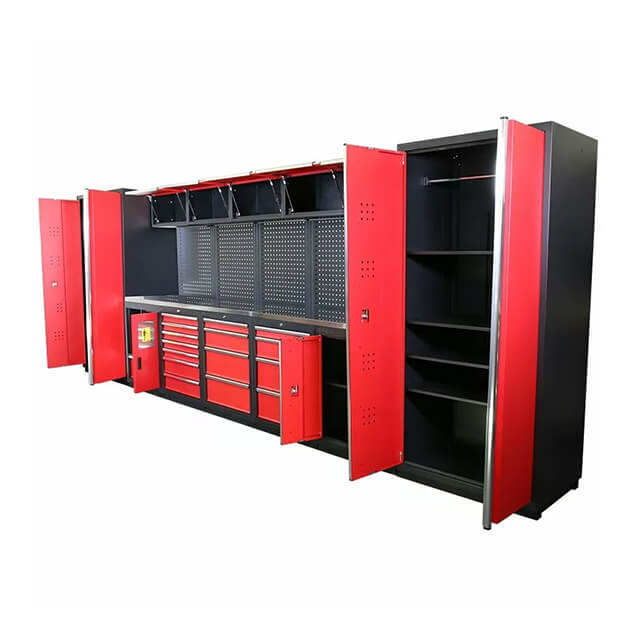 The garage cabinets are simple to install and come with clear, step-by-step instructions to ensure a seamless and stress-free assembly process