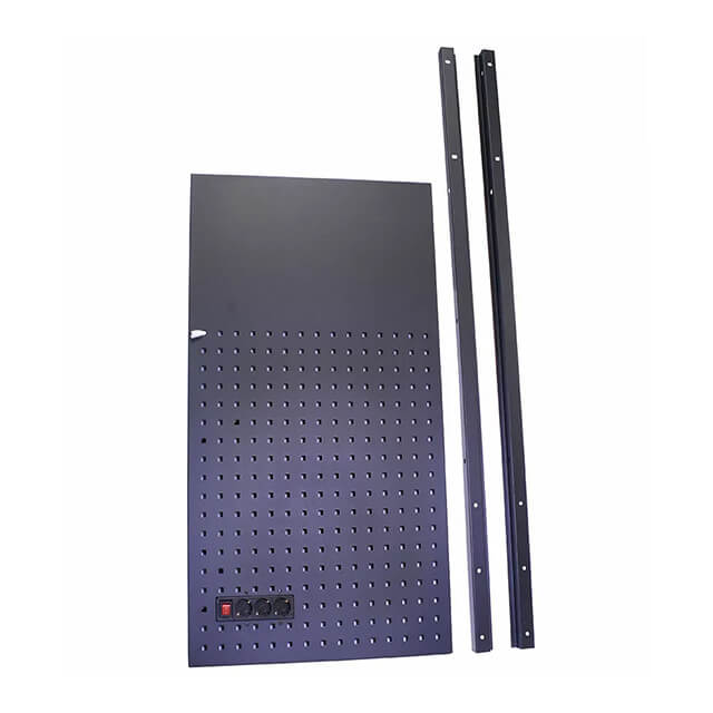 The garage cabinets are made from durable materials to ensure long-lasting use