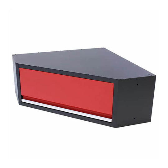 The garage cabinets offer a secure storage solution for valuable tools and equipment