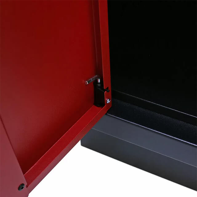 The cabinets are available in a multitude of sizes and styles to cater to any garage's unique layout and storage requirements