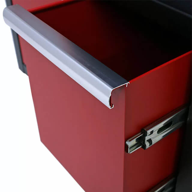 The garage cabinets provide a secure storage solution for valuable tools and equipment, giving users the assurance they need to keep their belongings safe