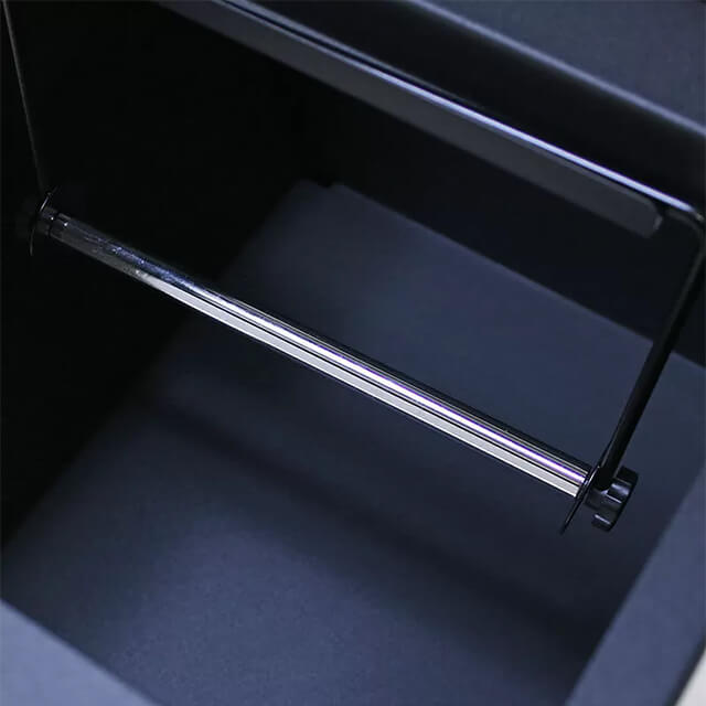 The cabinets' stylish and contemporary design not only maximizes storage space but also adds a touch of sophistication to any garage setting