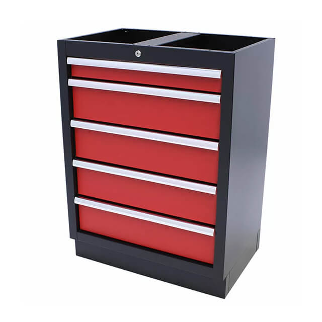 The garage cabinets offer a secure and reliable storage option for valuable tools and equipment, giving users the peace of mind they deserve