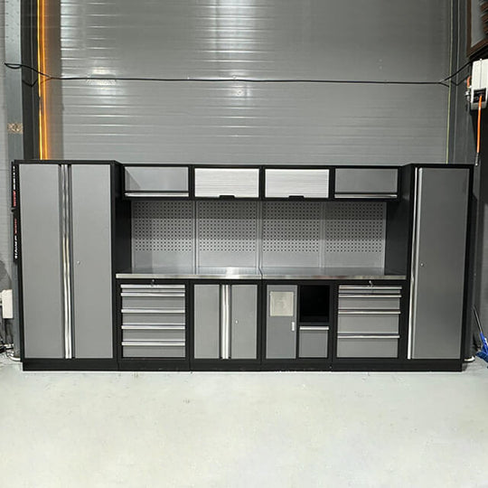 With my Garage cabinets, I&