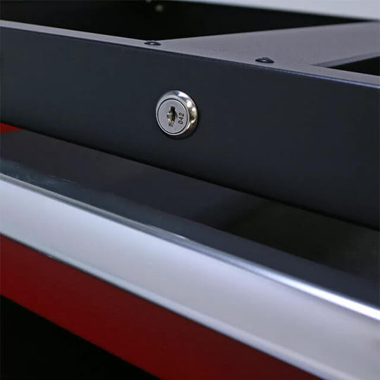 The cabinets are offered in a variety of sizes and styles to suit any garage&