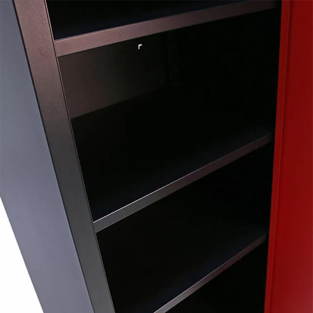 The cabinets are designed to make the most of any garage's available space, providing a convenient and efficient storage solution