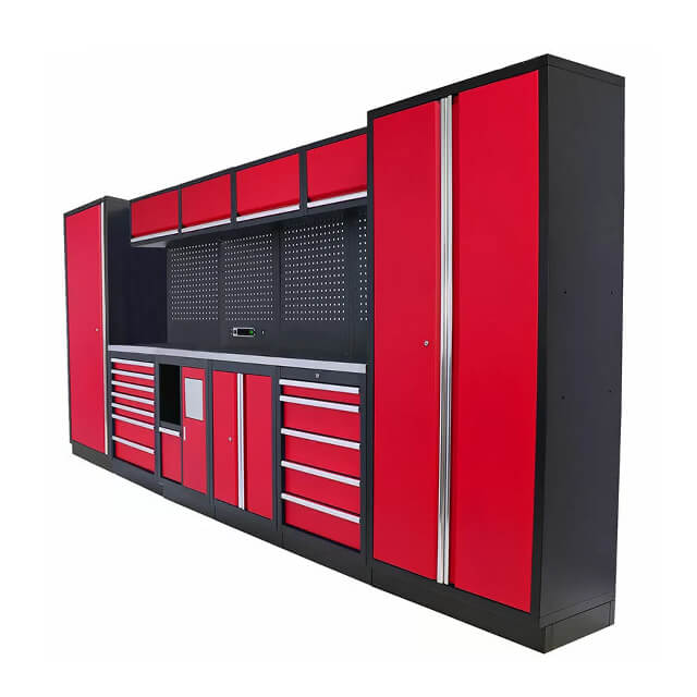 The garage cabinets are easy to install and come with clear instructions to ensure a smooth and hassle-free assembly process
