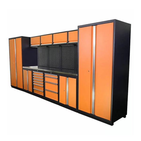 The garage cabinets are simple to install and come with clear, step-by-step instructions to ensure a seamless and stress-free assembly process