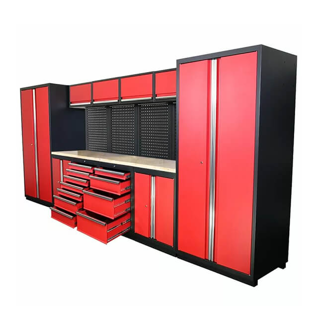 The garage cabinets are simple to install and come with clear, step-by-step instructions to ensure a seamless and stress-free assembly process