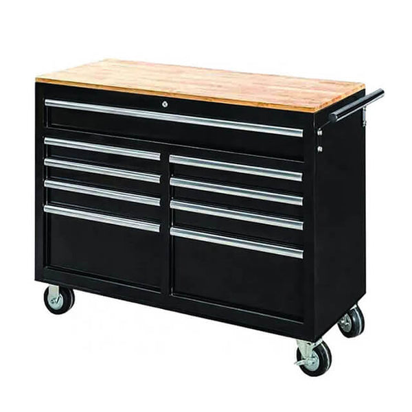 The cabinet's sturdy construction ensures durability and long-lasting use