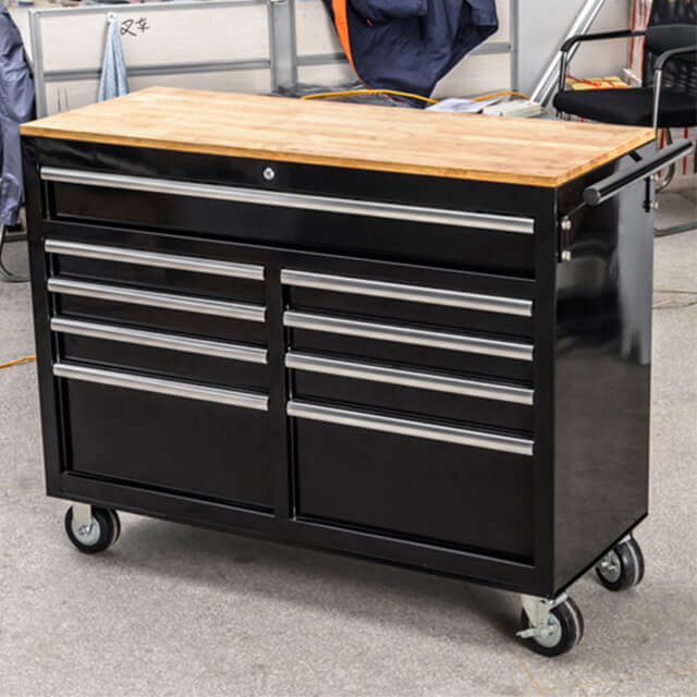 The cabinet's sturdy construction ensures durability and long-lasting use