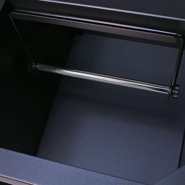The tool storage cabinet is sturdy and durable
