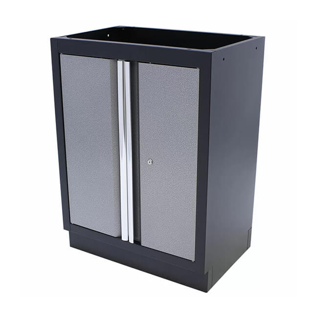 The tool storage cabinet provides sufficient room for all my tools and equipment