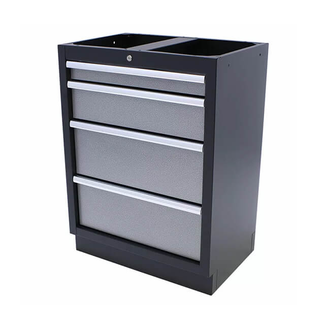 The tool storage cabinet was simple to put together, with clear instructions provided