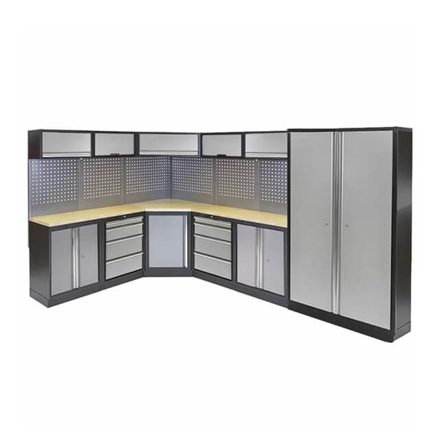 My garage has a cleaner, more organized appearance thanks to the addition of the tool storage cabinet