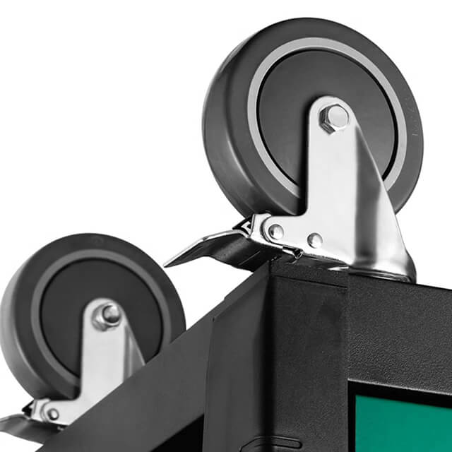 The workshop tool trolley is a great solution for keeping tools organized and within easy reach, saving time and frustration